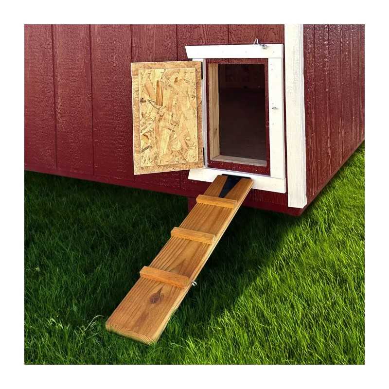 Little Cottage Value A-Frame 8x10 Wood Chicken Coop (8x10 VAFC-PC)