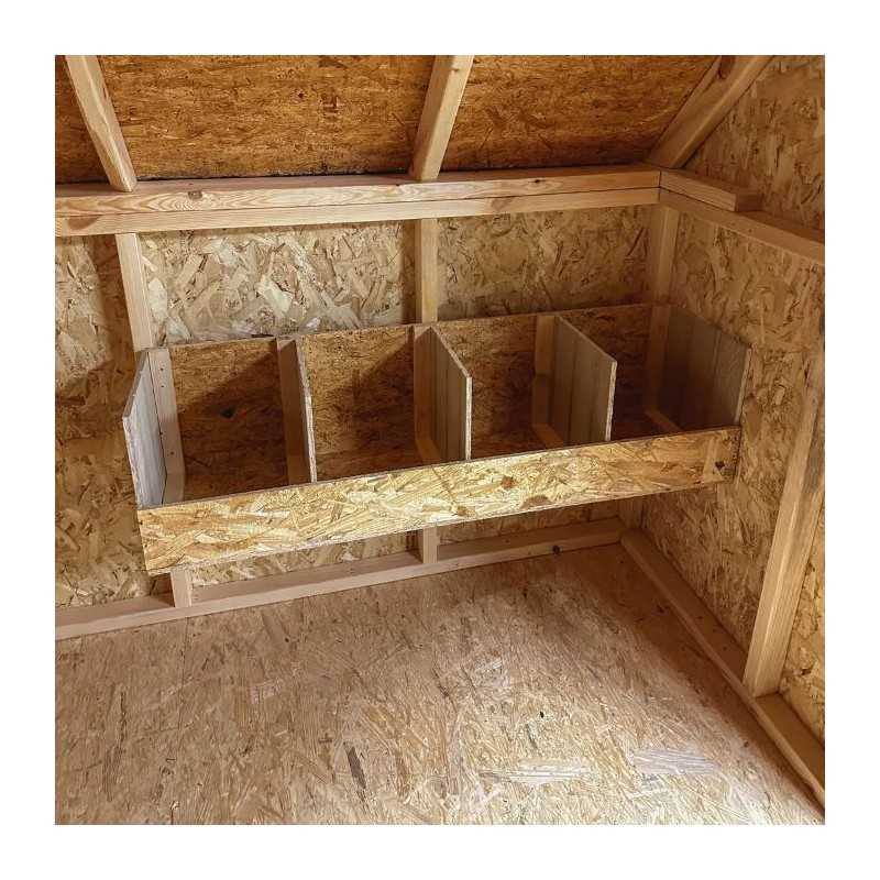 Little Cottage Value A-Frame 8x10 Wood Chicken Coop (8x10 VAFC-PC)