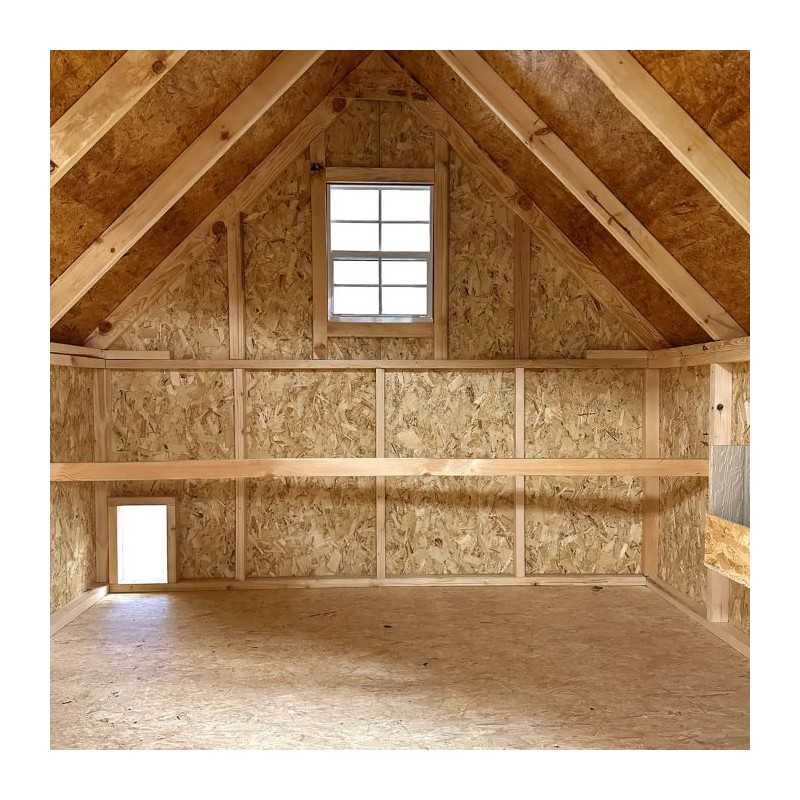 Little Cottage Value A-Frame 8x10 Wood Chicken Coop (8x10 VAFC-PC)