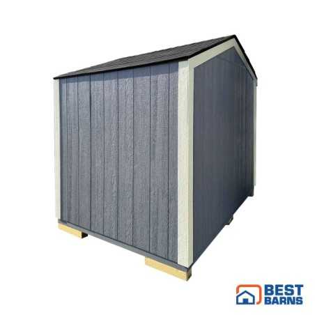 Best Barns RapidShed 8x6 Wood Storage Shed Kit with Floor (RSHEDDG08)