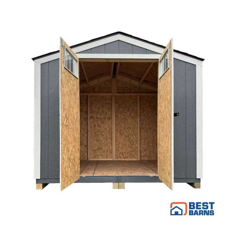 Best Barns RapidShed 8x6 Wood Storage Shed with Floor Kit (RSHED08)