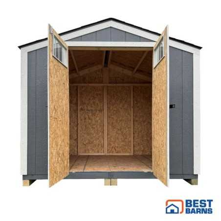 Best Barns RapidShed 8x6 Wood Storage Shed with Floor Kit (RSHED08)