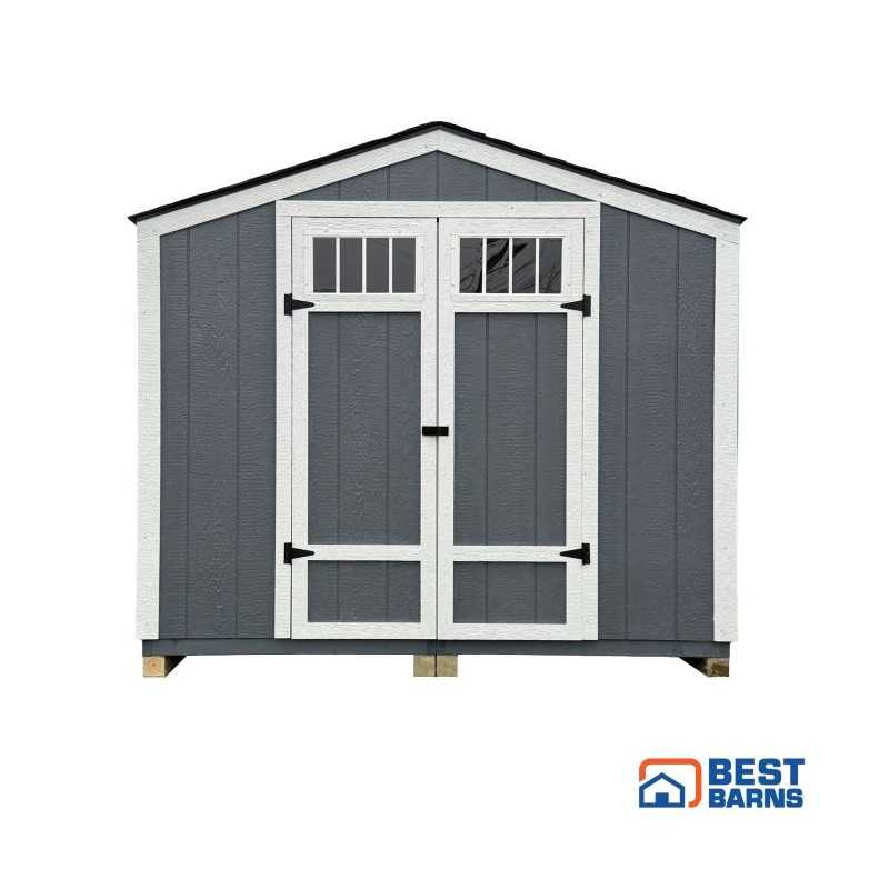 Best Barns RapidShed 8x6 Wood Storage Shed with Floor Kit (RSHED08)