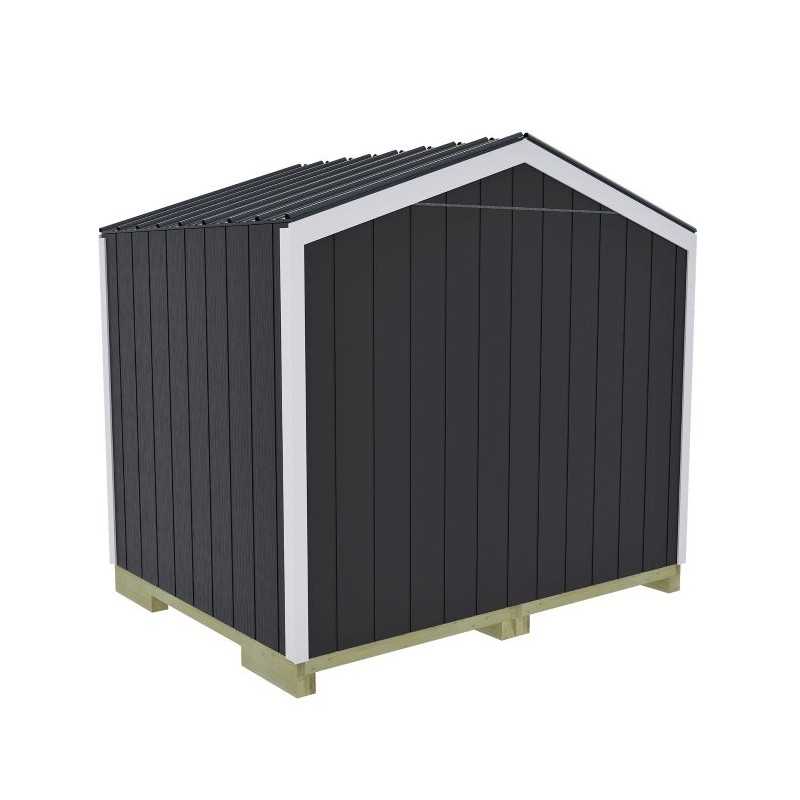 Best Barns RapidShed 8x6 Wood Storage Shed Kit with Floor (RSHEDDG08)