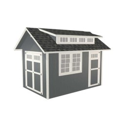EZ-Fit Skyview 8x12 Panelized Storage Shed with Skylight Window (ez_skyview812)