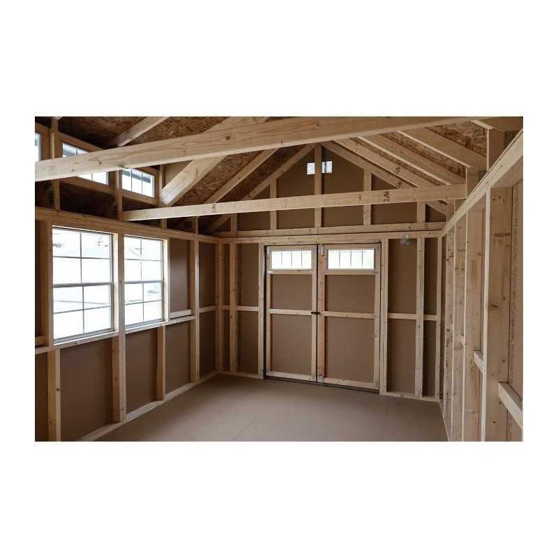 EZ-Fit Skyview 10x16 Panelized Storage Shed with Skylight Windowt (ez_skyview1016)