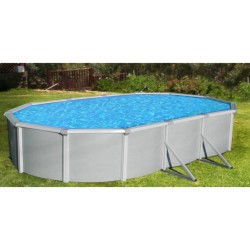 Samoan 12x24x52 Steel Pool Kit with 8" Toprail - Oval NB1648