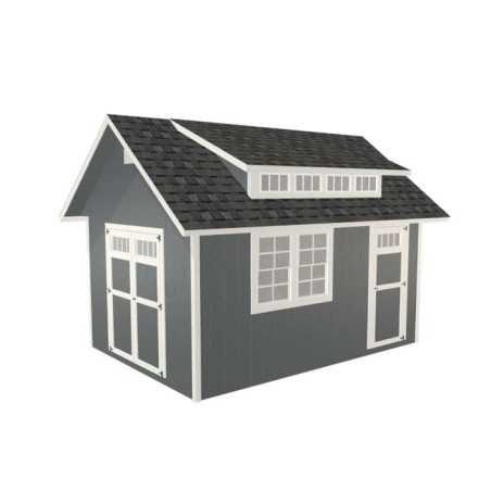 EZ-Fit Skyview 10x12 Panelized Storage Shed with Skylight Window(ez_skyview1012)