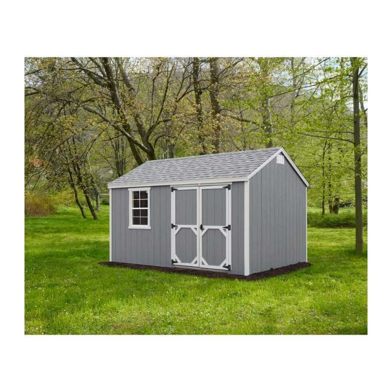 EZ-Fit Craftsman 10x12 Wood Storage Shed Kit (ez_craftsman1012)