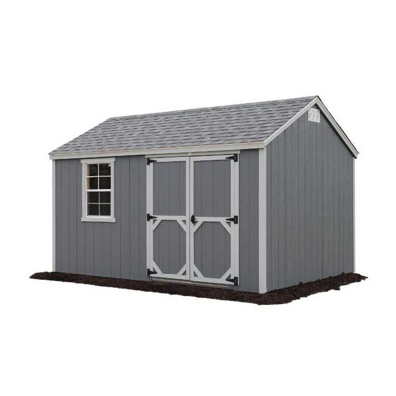 EZ-Fit Craftsman 10x14 Wood Storage Shed Kit (ez_craftsman1014)