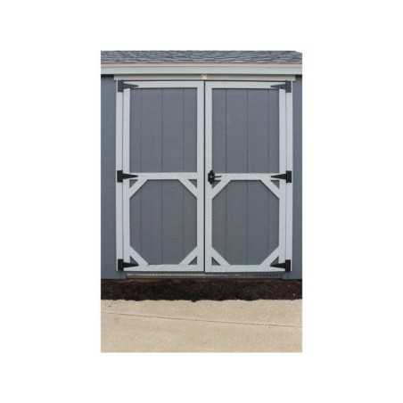 EZ-Fit Craftsman 12x24 Wood Storage Shed Kit (ez_craftsman1224)