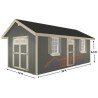 EZ-Fit Riverside 10x20 Wood Panelized Shed Kit (ez_riverside1020)