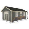 EZ-Fit Riverside 12x20 Wood Panelized Shed Kit (ez_riverside1220)