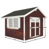 EZ-Fit Homestead 10x10 Shed Kit (ez_homestead1010)