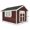 EZ-Fit Homestead 10x14 Wood Shed Kit (ez_homestead1014)