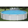 Blue Wave Samoan 18x52 Steel Pool Kit with 8" Toprail - Round NB1642 Blue Wave Samoan 18x52 Steel Pool Kit with 8" Toprail - Round NB1642