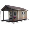 EZ-Fit 8x8 Woodsman Storage Shed Kit (ez_woodsman88)