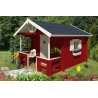 Palmako Lido 6x8 Wood Playhouse Kit with Terrace (284799)