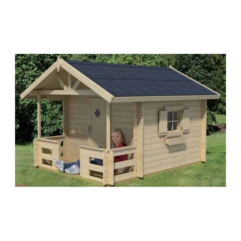 Lasita Lido 6x8 Wood Playhouse Kit with Terrace (284799)