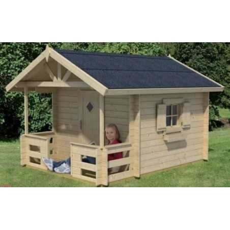 Lasita Lido 6x8 Wood Playhouse Kit with Terrace (284799)
