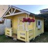 Palmako Lido 6x8 Wood Playhouse Kit with Terrace (284799)