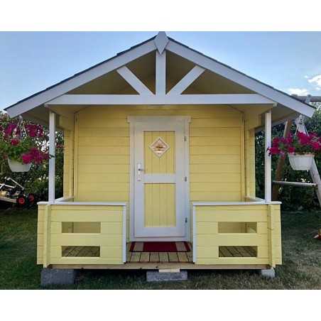 Palmako Lido 6x8 Wood Playhouse Kit with Terrace (284799)