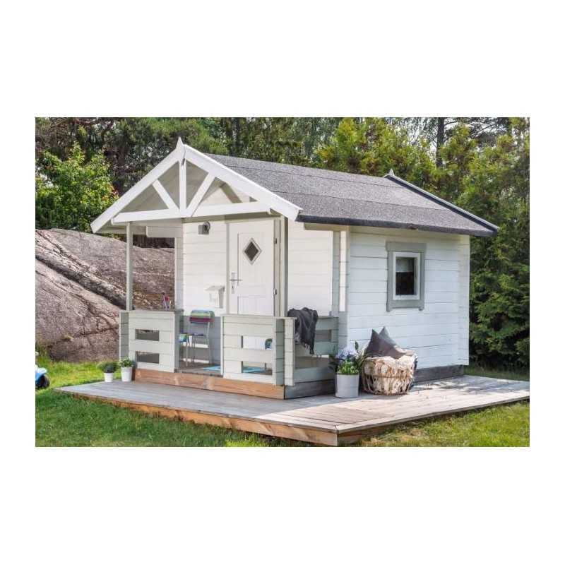 Lasita Lido 6x8 Wood Playhouse Kit with Terrace (284799)