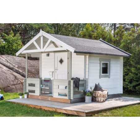 Lasita Lido 6x8 Wood Playhouse Kit with Terrace (284799)