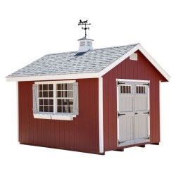 EZ-Fit Homestead 10x10 Panelized Wood Shed Kit (ez_homestead1010)