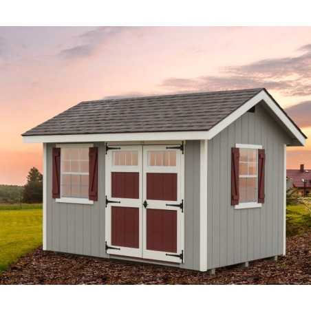 EZ-Fit Heritage 10x20 Outdoor Garden Wood Shed Kit (ez_heritage1020)