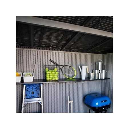 Lifetime 8.3 x 8.3 ft. Modern Outdoor Storage Shed Kit (60542)