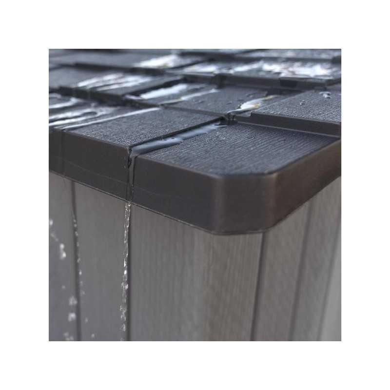 Lifetime 8.3 x 8.3 ft. Modern Outdoor Storage Shed Kit (60542)