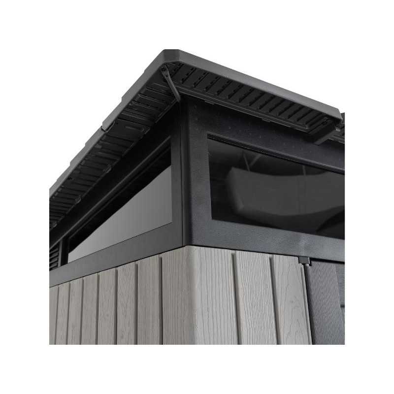 Lifetime 8.3 x 8.3 ft. Modern Outdoor Storage Shed Kit (60542)