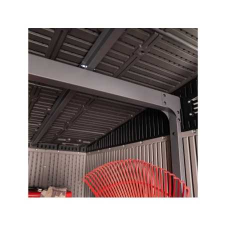 Lifetime 8.3 x 8.3 ft. Modern Outdoor Storage Shed Kit (60542)