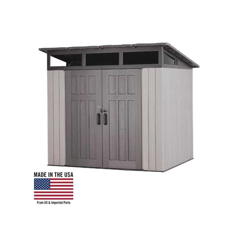 Lifetime 8.3 x 8.3 ft. Modern Outdoor Storage Shed Kit (60494U)