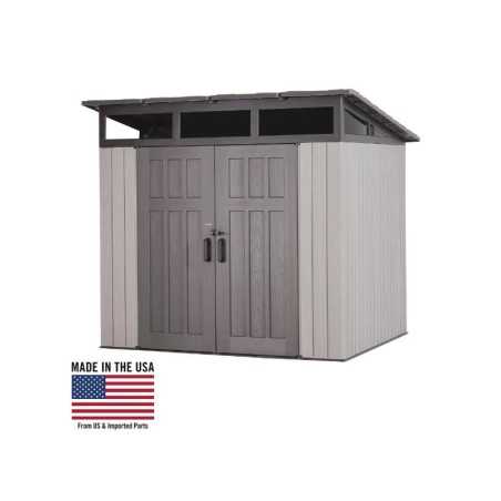 Lifetime 8.3 x 8.3 ft. Modern Outdoor Storage Shed Kit (60494U)