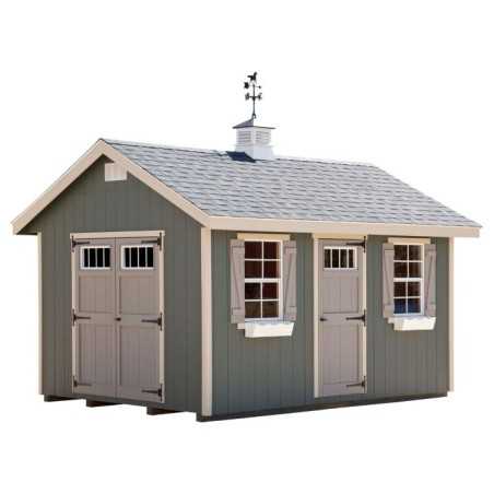 EZ-Fit Riverside 10x14 Wood Panelized Shed Kit (ez_riverside1014)