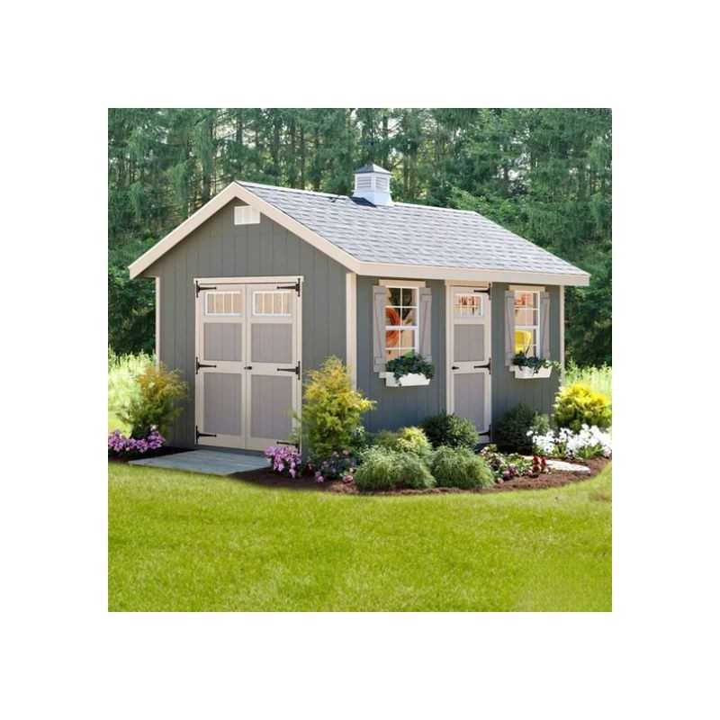 EZ-Fit Riverside 10x20 Wood Panelized Shed Kit (ez_riverside1020)