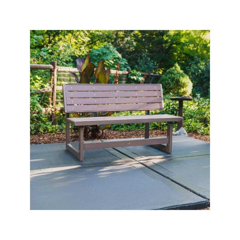 Lifetime Convertible Bench - Mocha Brown (60139)