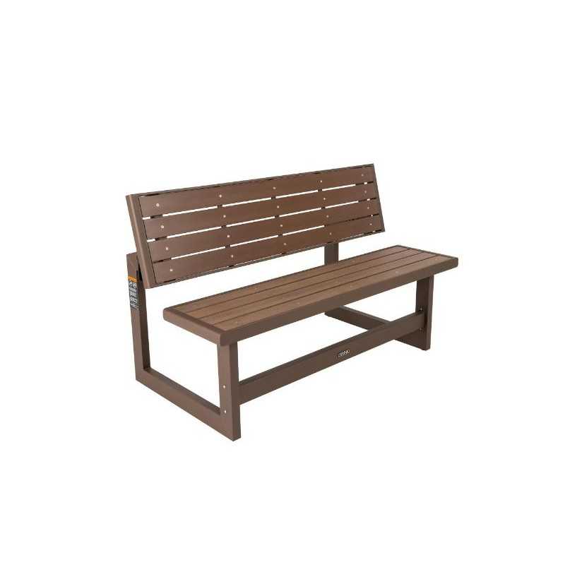 Lifetime Convertible Bench - Mocha Brown (60139)