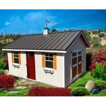 EZ-Fit Riverside 12x16 Wood Panelized Shed Kit (ez_riverside1216)