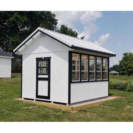 EZ-Fit 8x8 Panelized Greenhouse Shed Kit (ez_greenhouse88)
