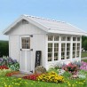 EZ-Fit 10x14 Panelized Greenhouse Shed Kit (ez_greenhouse1014)