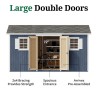 Little Cottage Co. Classic Workshop 8x14 Wood Storage Shed Kit (8x14 CWS-PC)