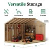 Little Cottage Co. Classic Workshop 10x12 Wood Storage Shed Kit (10x12 CWS-PC)