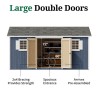 Little Cottage Co. Classic Workshop 10x16 Wood Storage Shed Kit (10x16 CWS-PC)