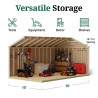 Little Cottage Co. Classic Workshop 10x16 Wood Storage Shed Kit (10x16 CWS-PC)