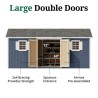 Little Cottage Co. Classic Workshop 10x18 Wood Storage Shed Kit (10x18 CWS-PC)