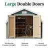 Little Cottage Co. Classic Gambrel 10x16 Wood Barn Shed Kit w/ 4' Sidewall (10x16 CGB-4-PC)