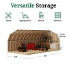 Little Cottage Co. Classic Gambrel 10x20 Wood Barn Shed Kit w/ 4' Sidewall (10x20 CGB-4-PC)